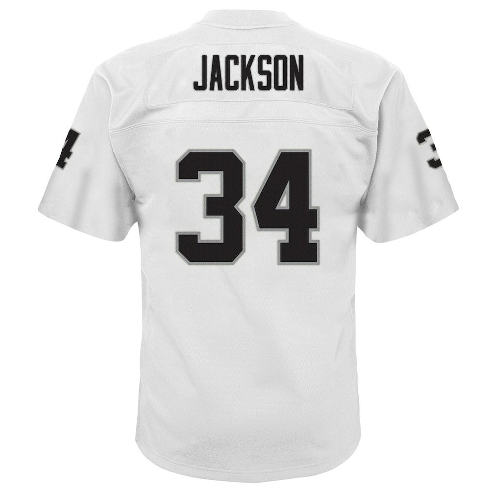 Bo Jackson Las Vegas Raiders Youth 1988 Retired Player Legacy Jersey White