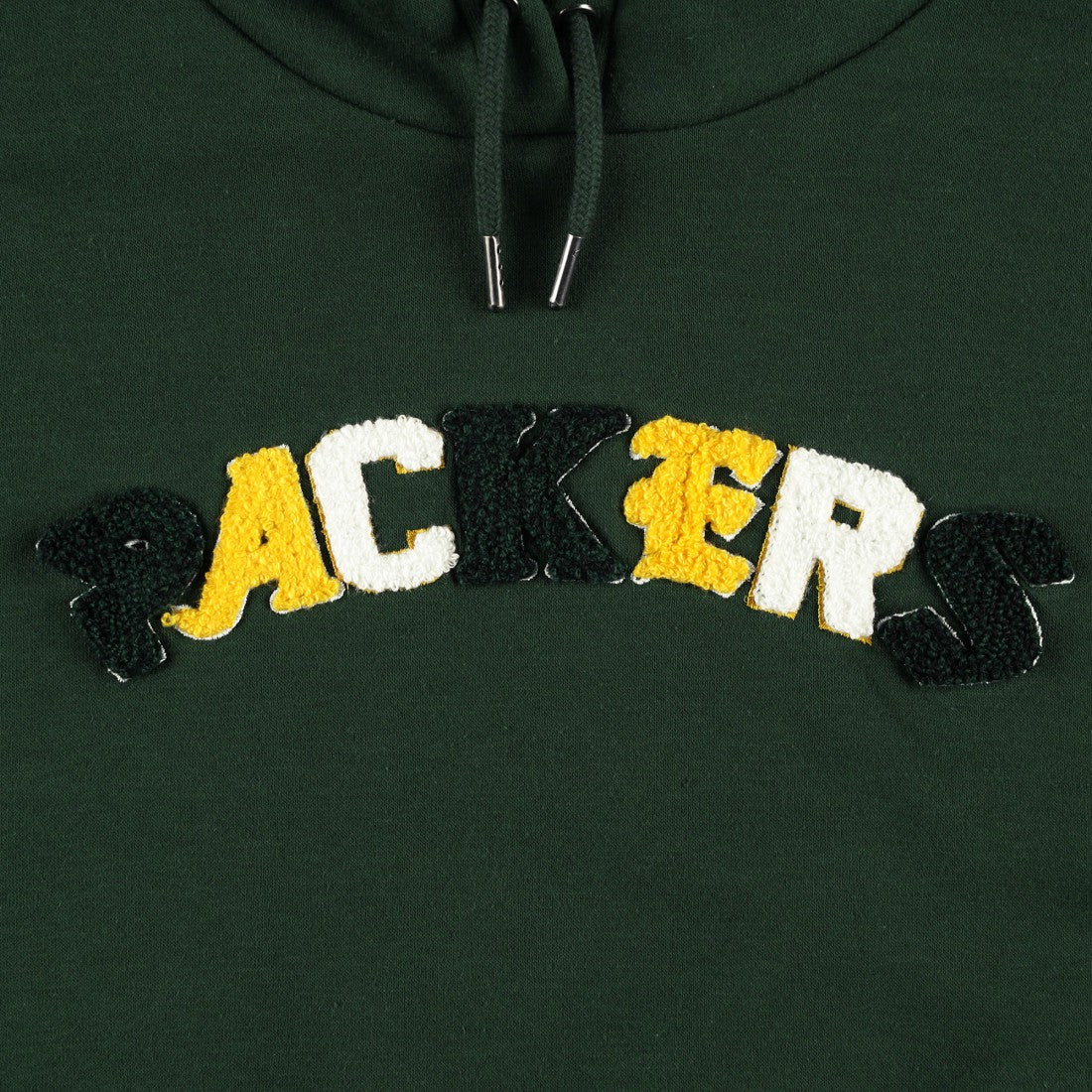 Green Bay Packers The Wild Collective Women's Cropped Pullover Hoodie Green