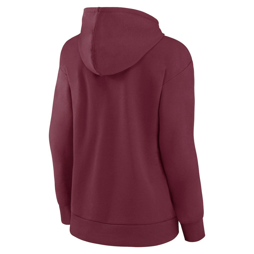 Washington Commanders Women's Team Primary Logo Pullover Hoodie Burgundy