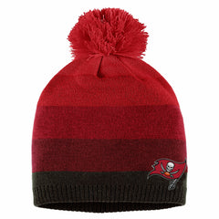 Tampa Bay Buccaneers WEAR by Erin Andrews Women's Ombre Pom Knit Hat and Scarf Set Red