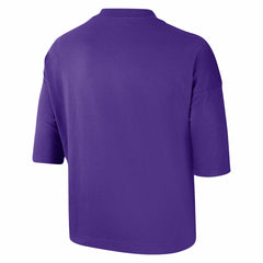 Los Angeles Lakers Women's Essential Boxy T-Shirt Purple