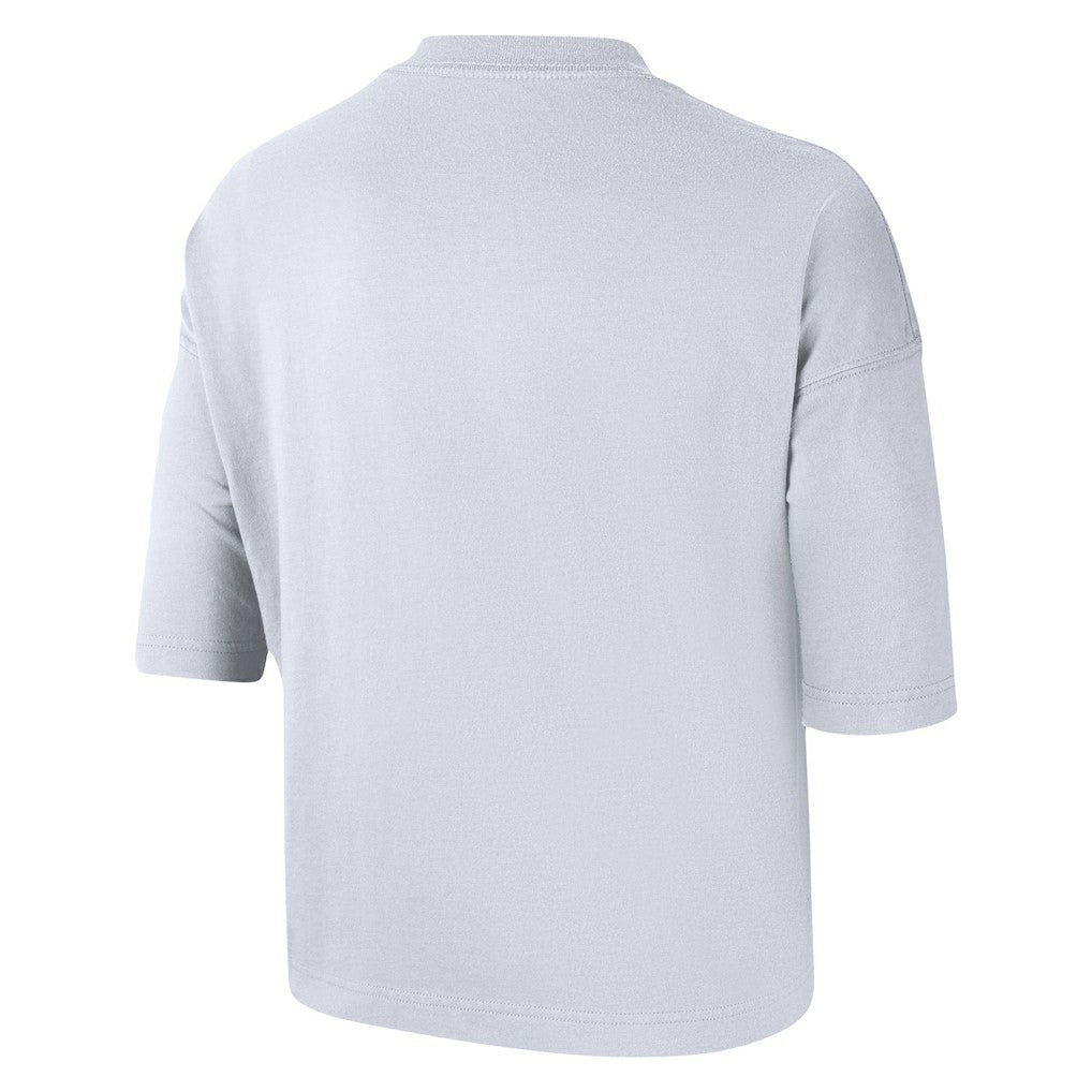 Brooklyn Nets Women's Essential Boxy T-Shirt White