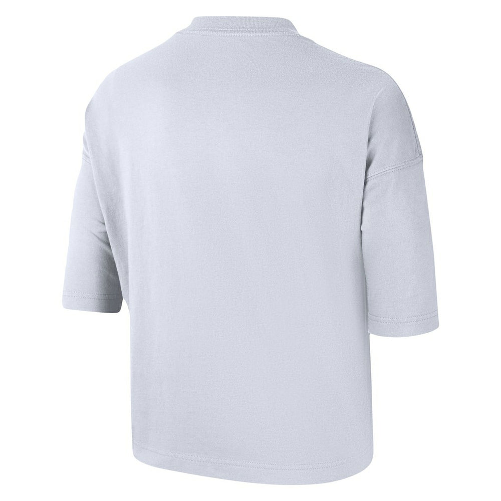 Brooklyn Nets Women's Essential Boxy T-Shirt White