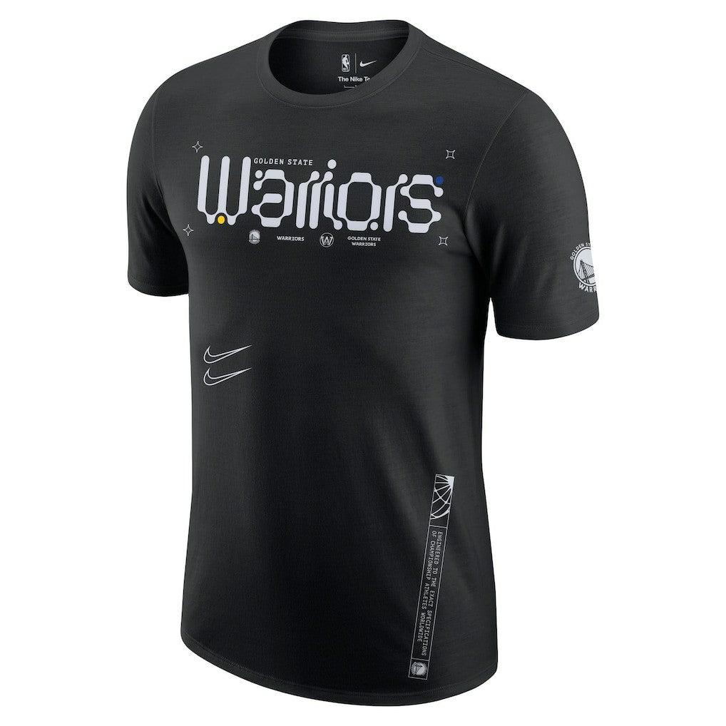 Golden State Warriors Courtside Air Traffic Control Max90 T-Shirt Black