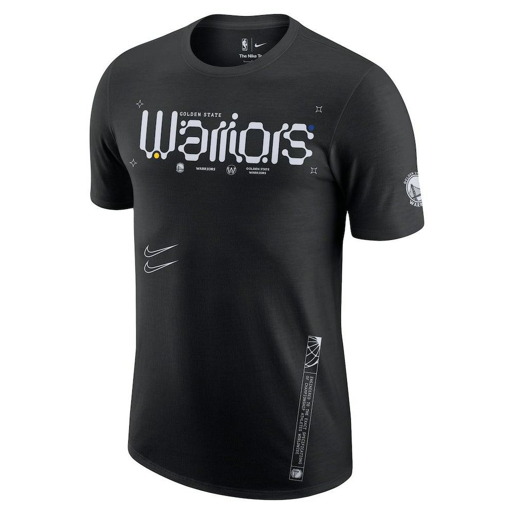 Golden State Warriors Courtside Air Traffic Control Max90 T-Shirt Black