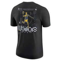 Golden State Warriors Courtside Air Traffic Control Max90 T-Shirt Black