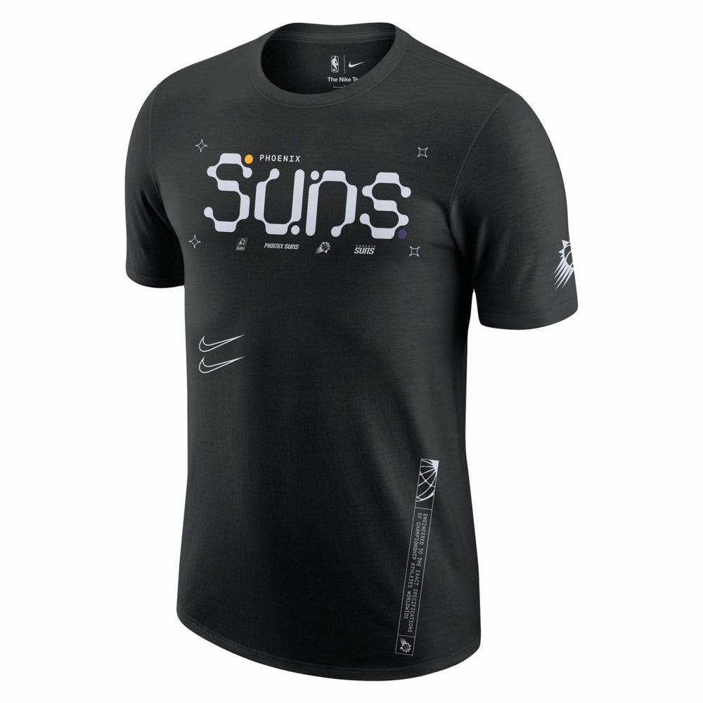Phoenix Suns Courtside Air Traffic Control Max90 T-Shirt Black