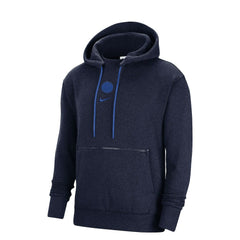 Dallas Mavericks Courtside Versus Flight Pullover Hoodie Heather Navy