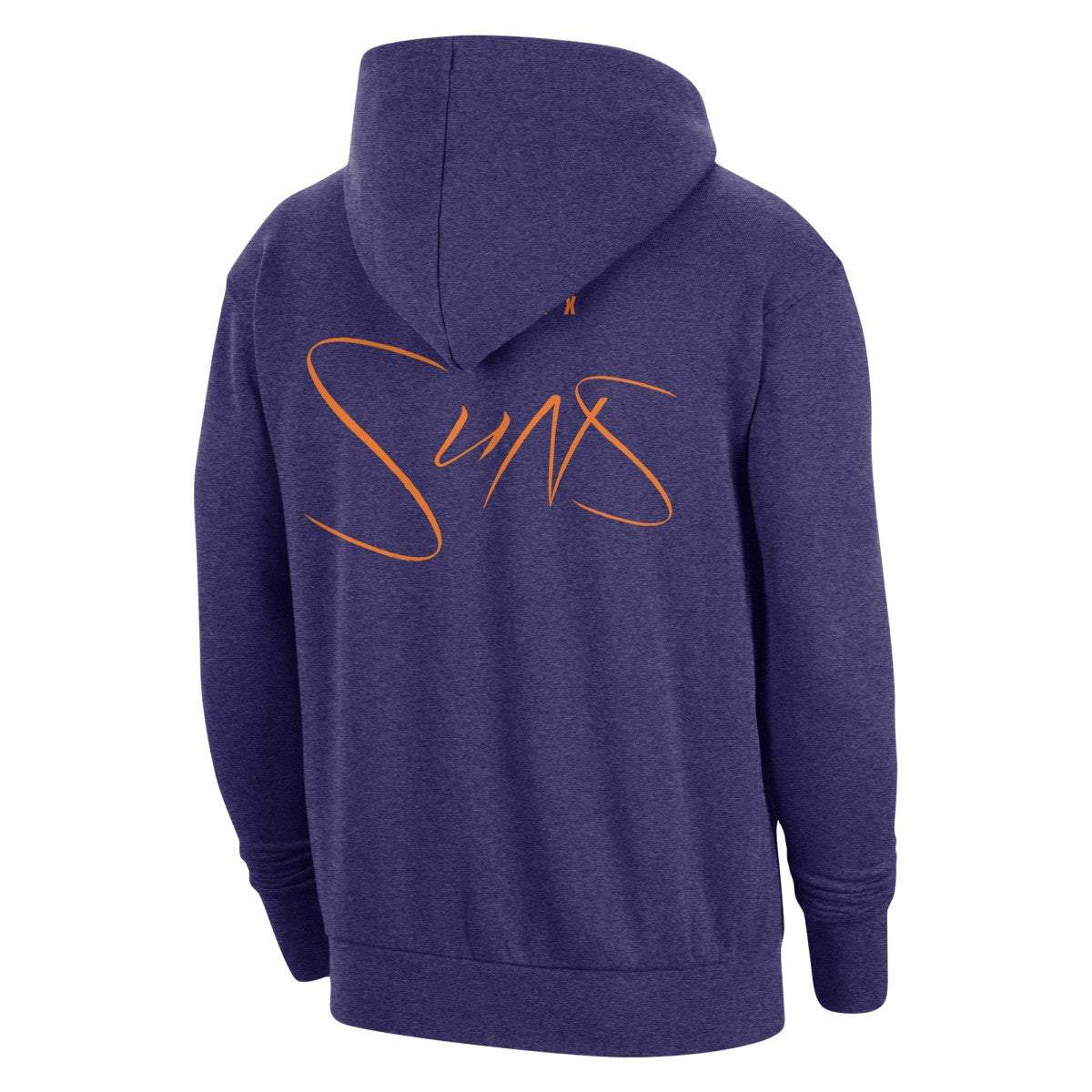 Phoenix Suns Courtside Versus Flight Pullover Hoodie Heather Purple
