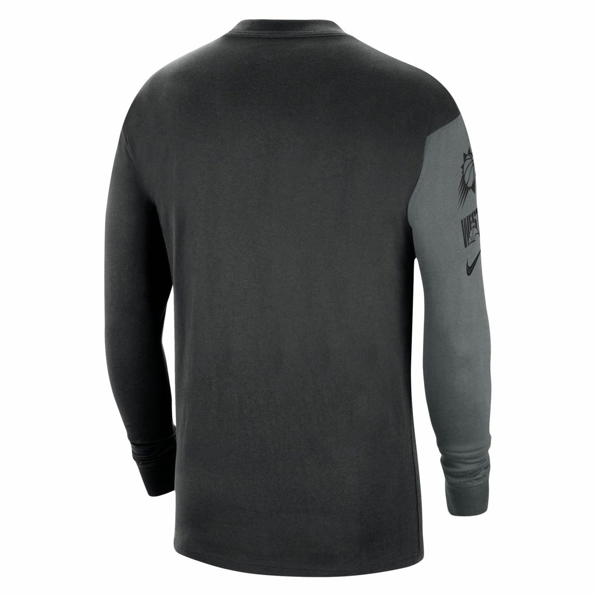 Phoenix Suns Courtside Versus Flight MAX90 Long Sleeve T-Shirt Black