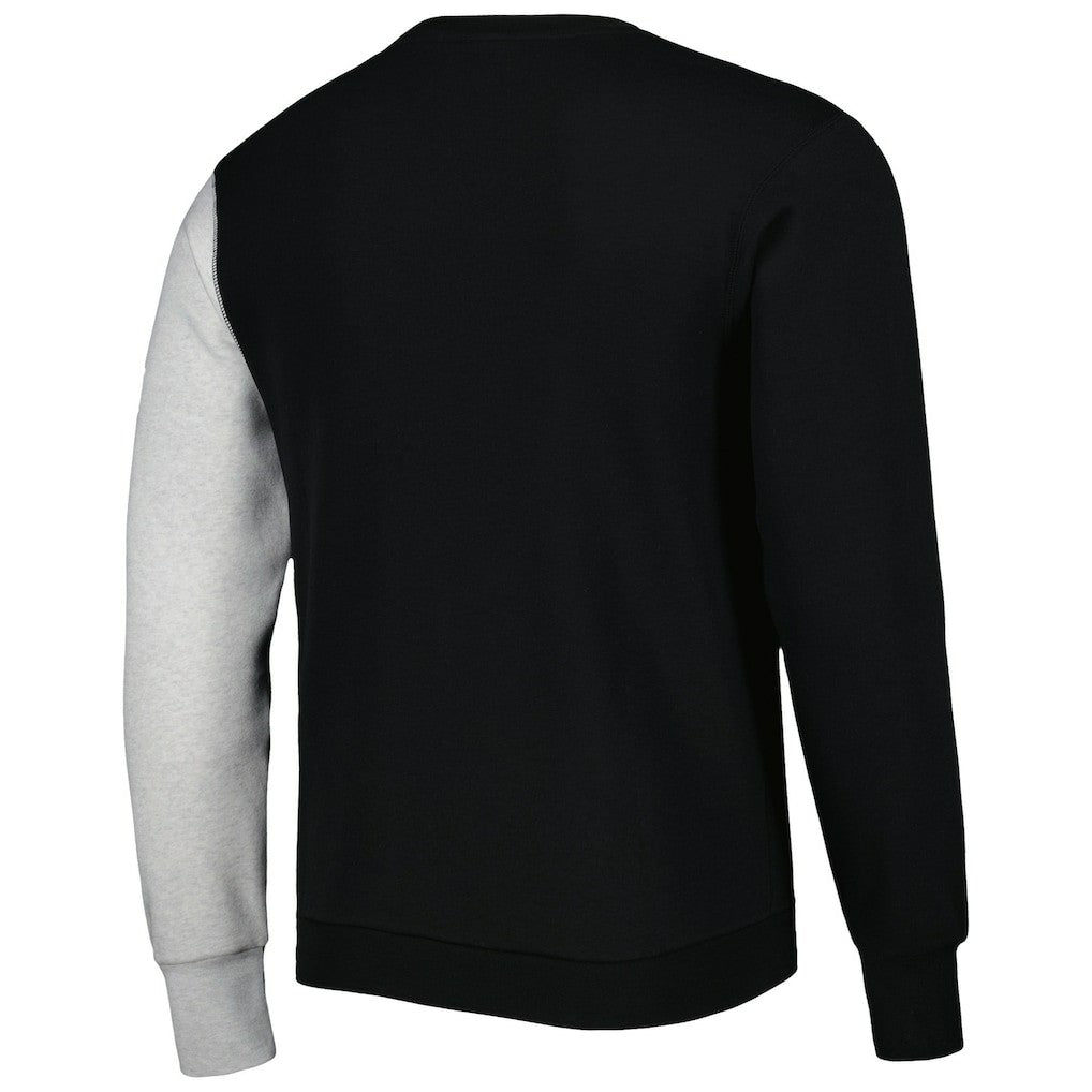 Dallas Mavericks Courtside Versus Force & Flight Pullover Sweatshirt Black/Heather Gray
