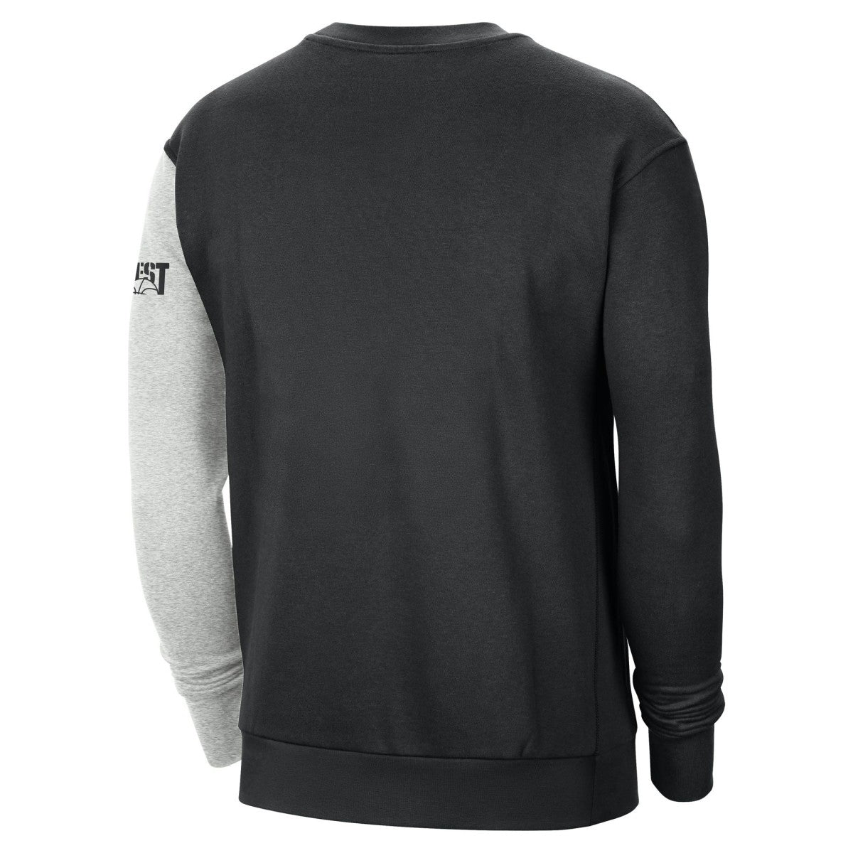 Phoenix Suns Courtside Versus Force & Flight Pullover Sweatshirt Black/Heather Gray