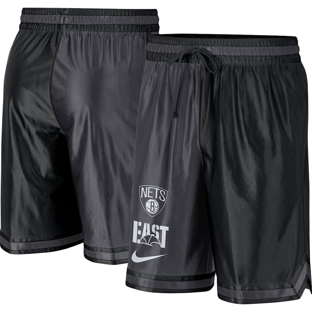 Brooklyn Nets Courtside Versus Force Split DNA Performance Shorts Black/Anthracite