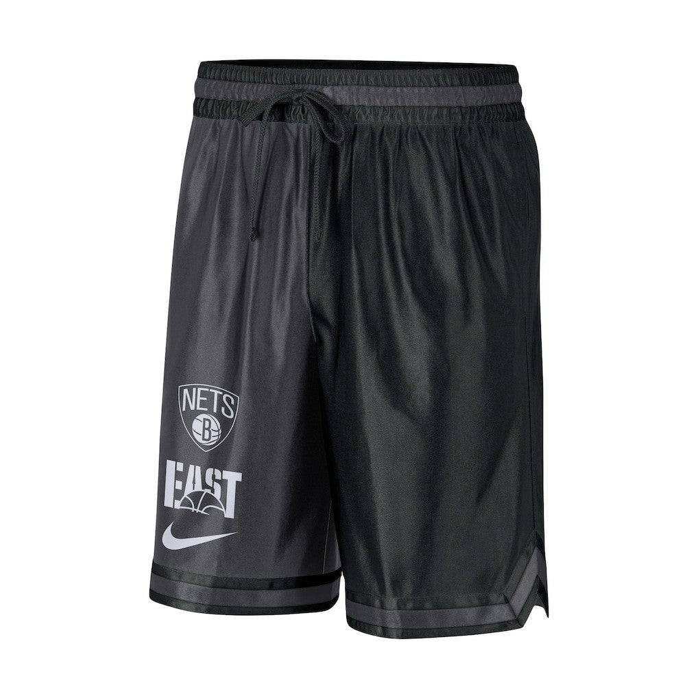 Brooklyn Nets Courtside Versus Force Split DNA Performance Shorts Black/Anthracite