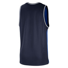 Dallas Mavericks Courtside Versus Force Split DNA Performance Mesh Tank Top Blue/Navy