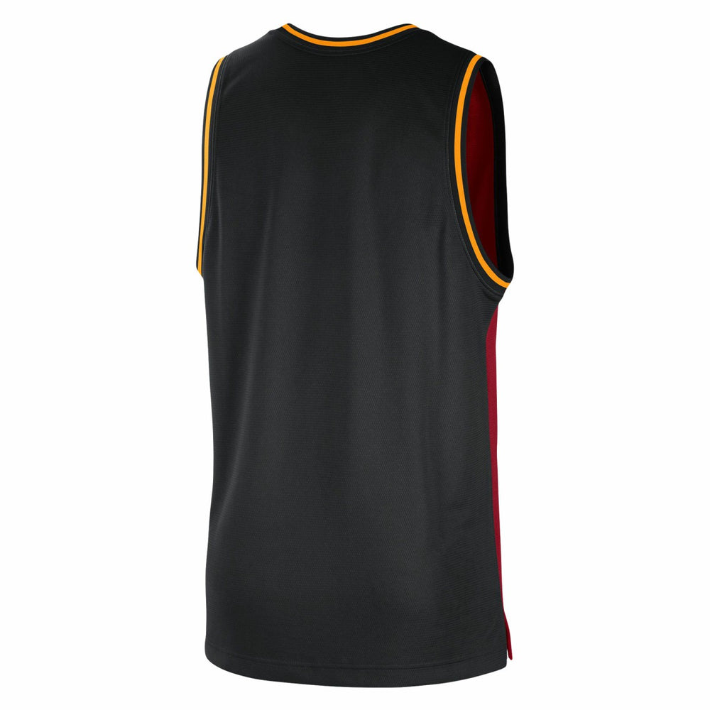 Miami Heat Courtside Versus Force Split DNA Performance Mesh Tank Top Red/Black