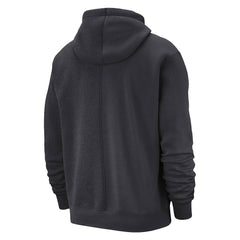 Brooklyn Nets Courtside Versus Stitch Split Pullover Hoodie Anthracite