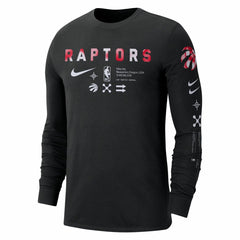 Toronto Raptors Essential Air Traffic Control Long Sleeve T-Shirt Black