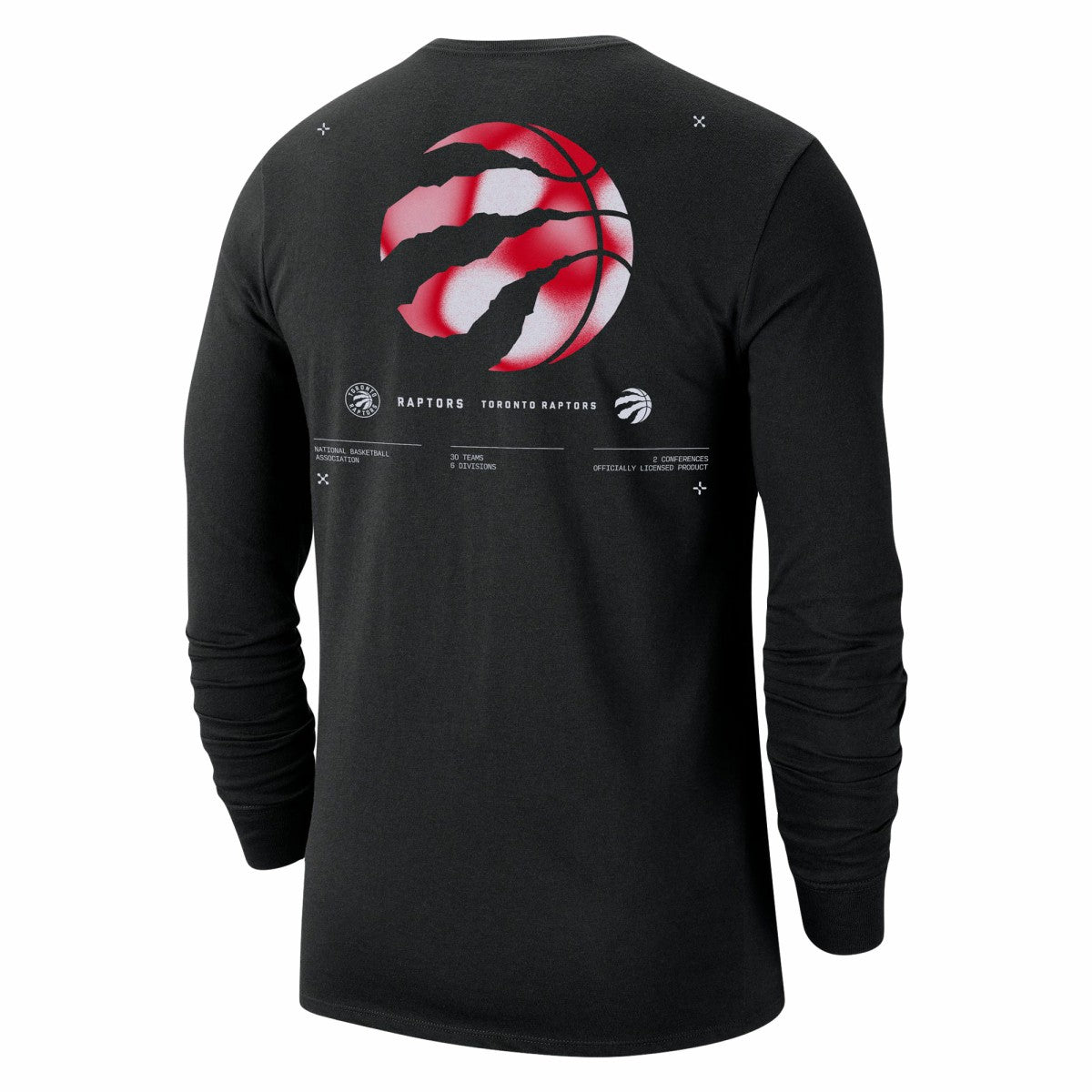 Toronto Raptors Essential Air Traffic Control Long Sleeve T-Shirt Black