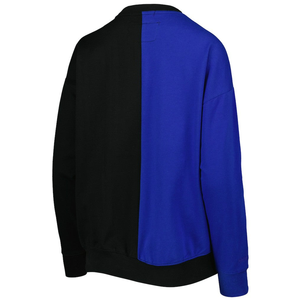 Buffalo Bills Women's Big Face Pullover Sweatshirt Royal/Black