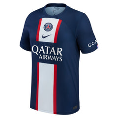 Kylian Mbappé Paris Saint-Germain 2022/23 Home Replica Player Jersey Blue shop