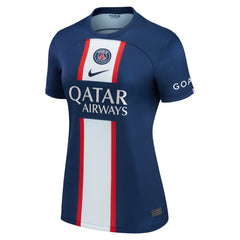 Kylian Mbappé Paris Saint-Germain Women's 2022/23 Home Replica Player Jersey Blue