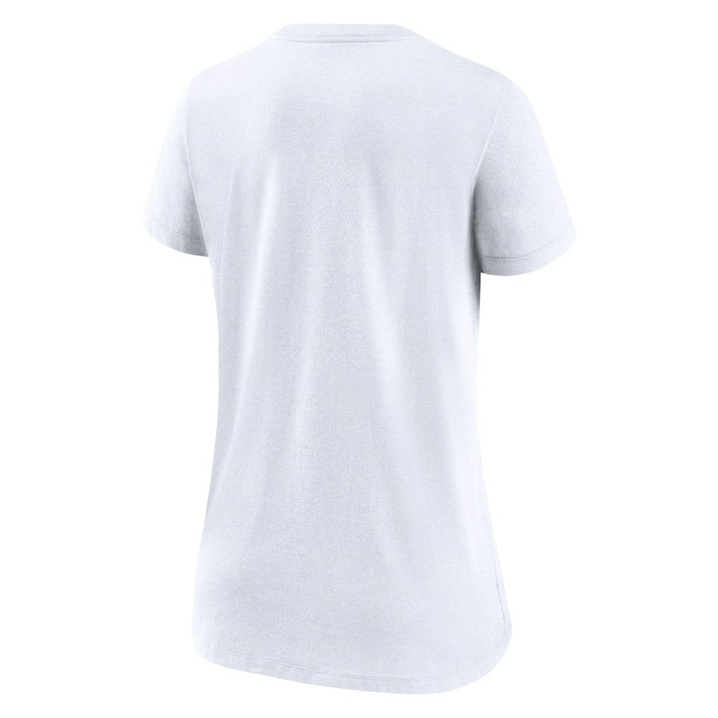 Washington Commanders Women's Hometown Collection Tri-Blend V-Neck T-Shirt White
