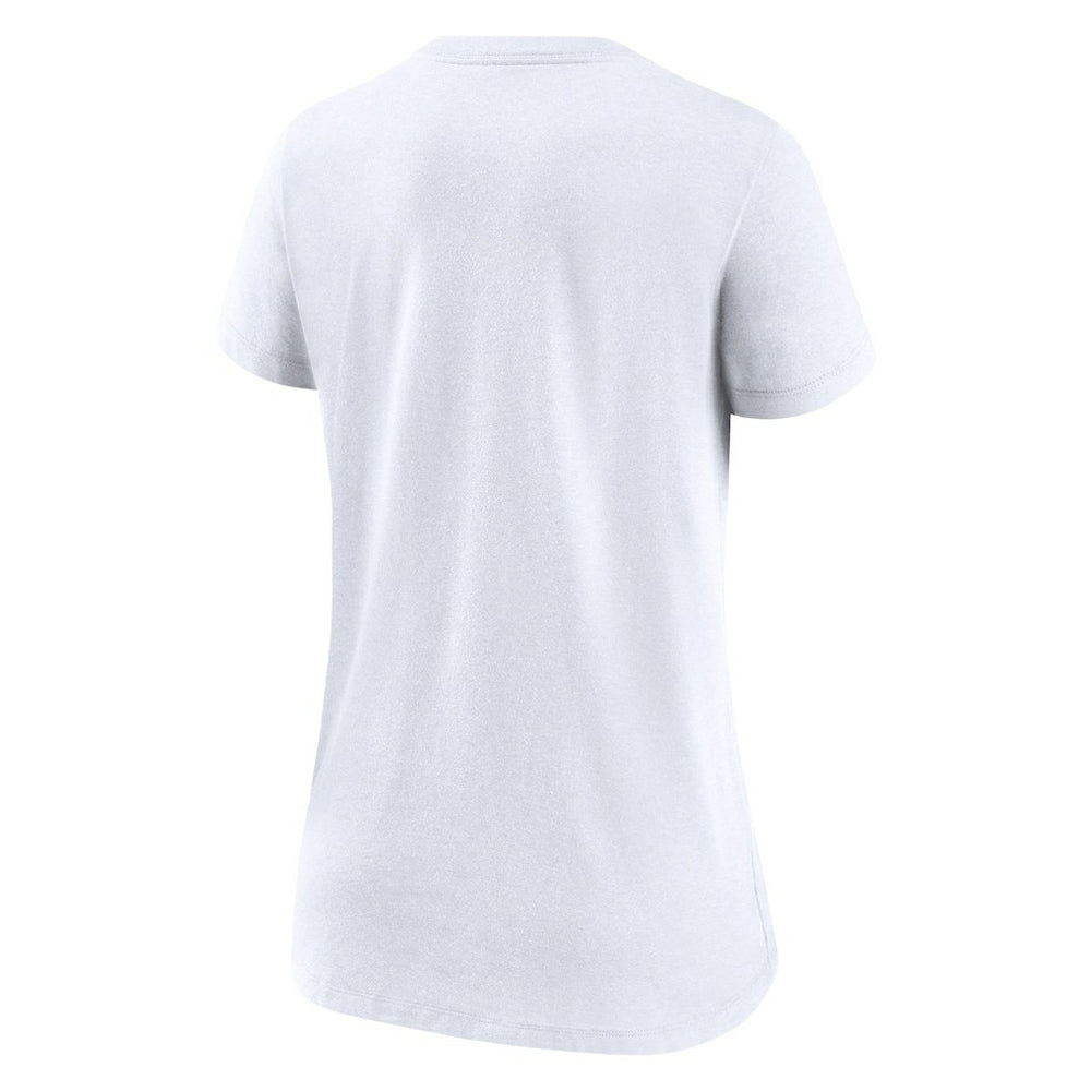 Washington Commanders Women's Hometown Collection Tri-Blend V-Neck T-Shirt White