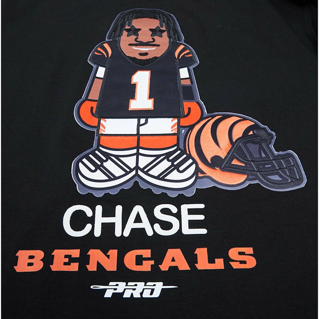 Ja'Marr Chase Cincinnati Bengals Pro Standard Player Avatar Graphic T-Shirt Black