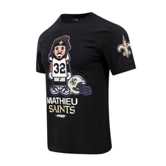 Tyrann Mathieu New Orleans Saints Pro Standard Player Avatar Graphic T-Shirt Black