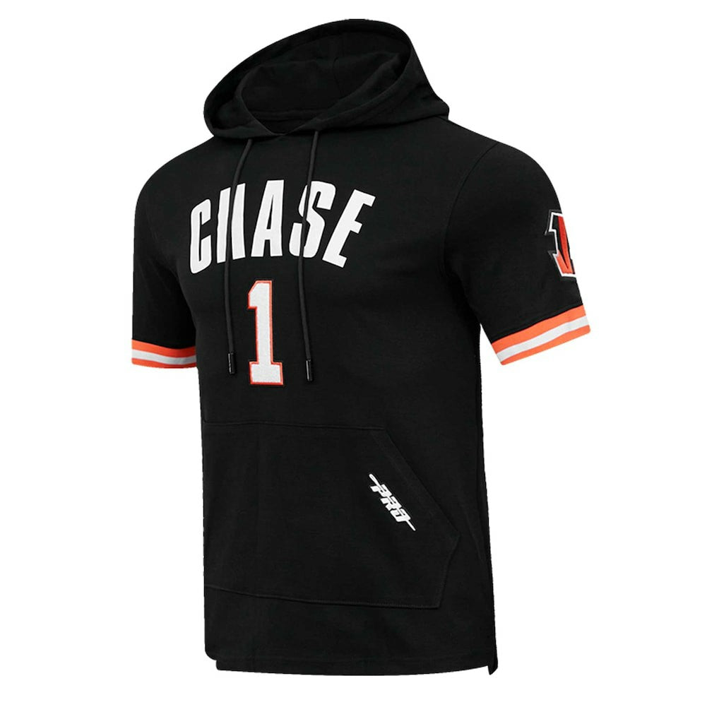 Ja'Marr Chase Cincinnati Bengals Pro Standard Player Name & Number Hoodie T-Shirt Black