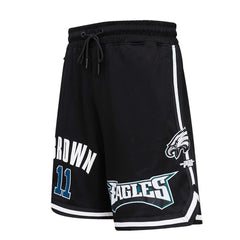 A.J. Brown Philadelphia Eagles Pro Standard Player Name & Number Shorts Black