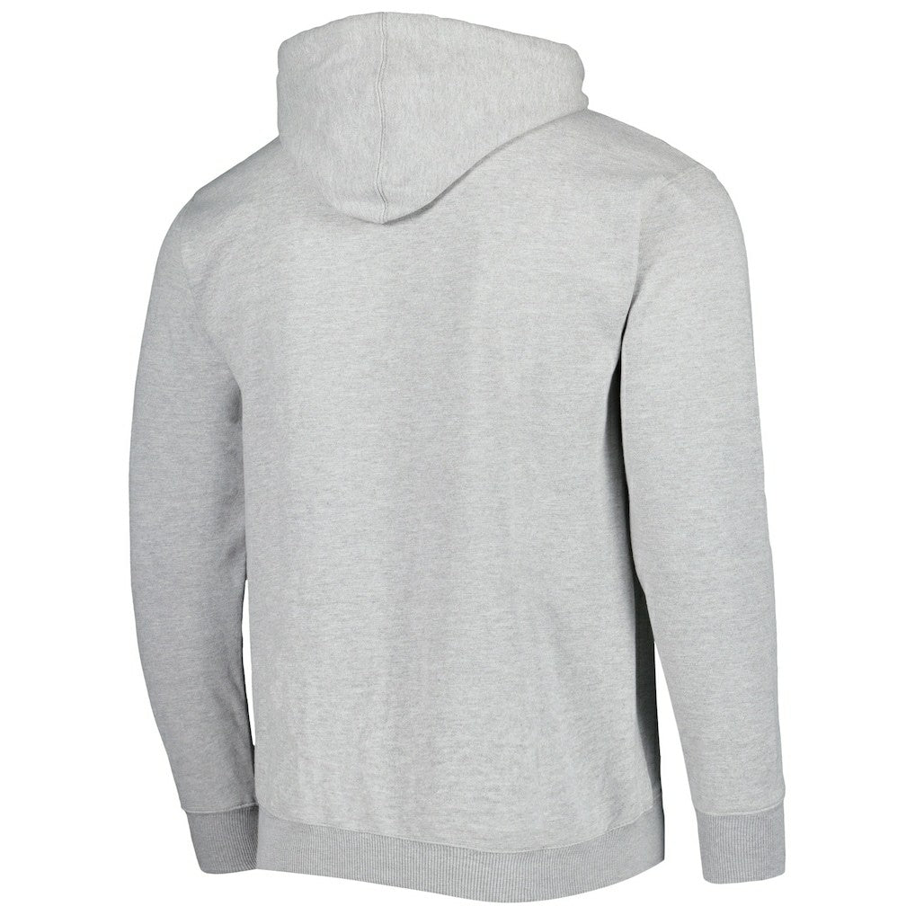 Chicago Bulls Wordmark French Terry Pullover Hoodie Heather Gray