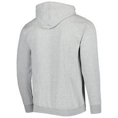Chicago Bulls Wordmark French Terry Pullover Hoodie Heather Gray