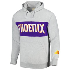 Phoenix Suns Wordmark French Terry Pullover Hoodie Heather Gray