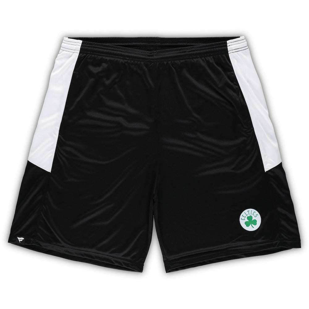 Boston Celtics Big & Tall Champion Rush Practice Shorts Black