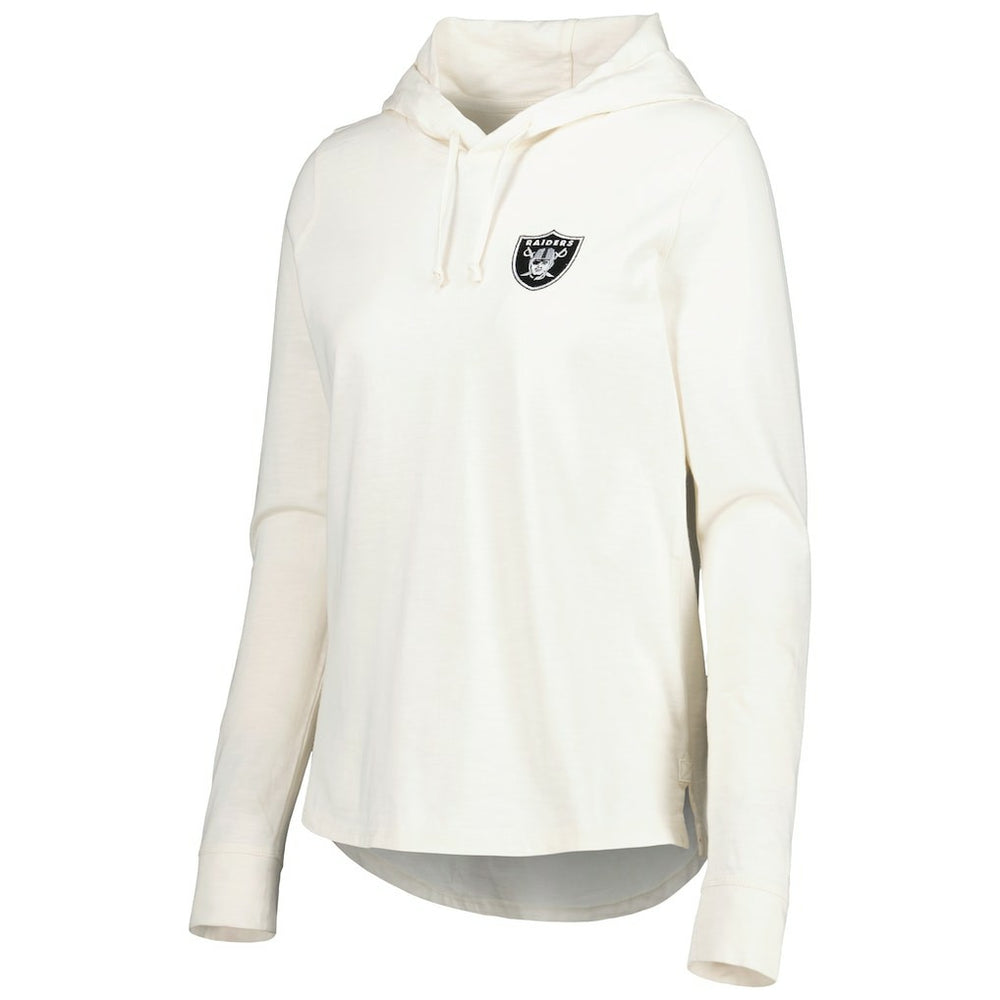 Las Vegas Raiders Women's Ashby Isles Jersey Pullover Hoodie Cream
