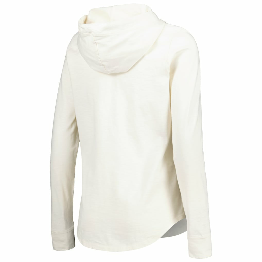 Las Vegas Raiders Women's Ashby Isles Jersey Pullover Hoodie Cream