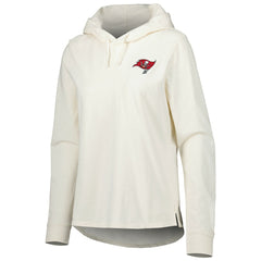 Tampa Bay Buccaneers Women's Ashby Isles Jersey Pullover Hoodie Cream