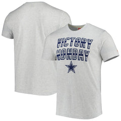 Dallas Cowboys Homage Victory Monday Tri-Blend T-Shirt Ash