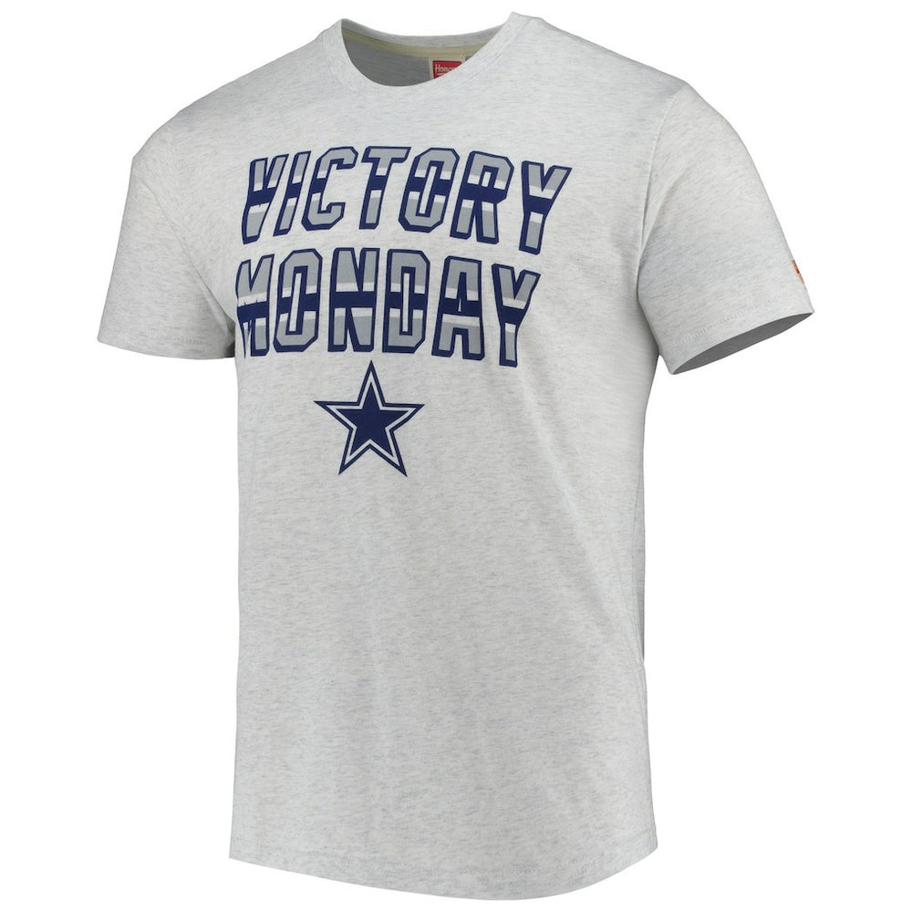 Dallas Cowboys Homage Victory Monday Tri-Blend T-Shirt Ash