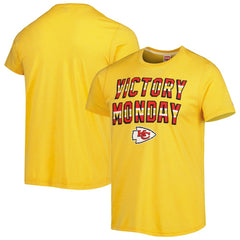 Kansas City Chiefs Homage Victory Monday Tri-Blend T-Shirt Gold