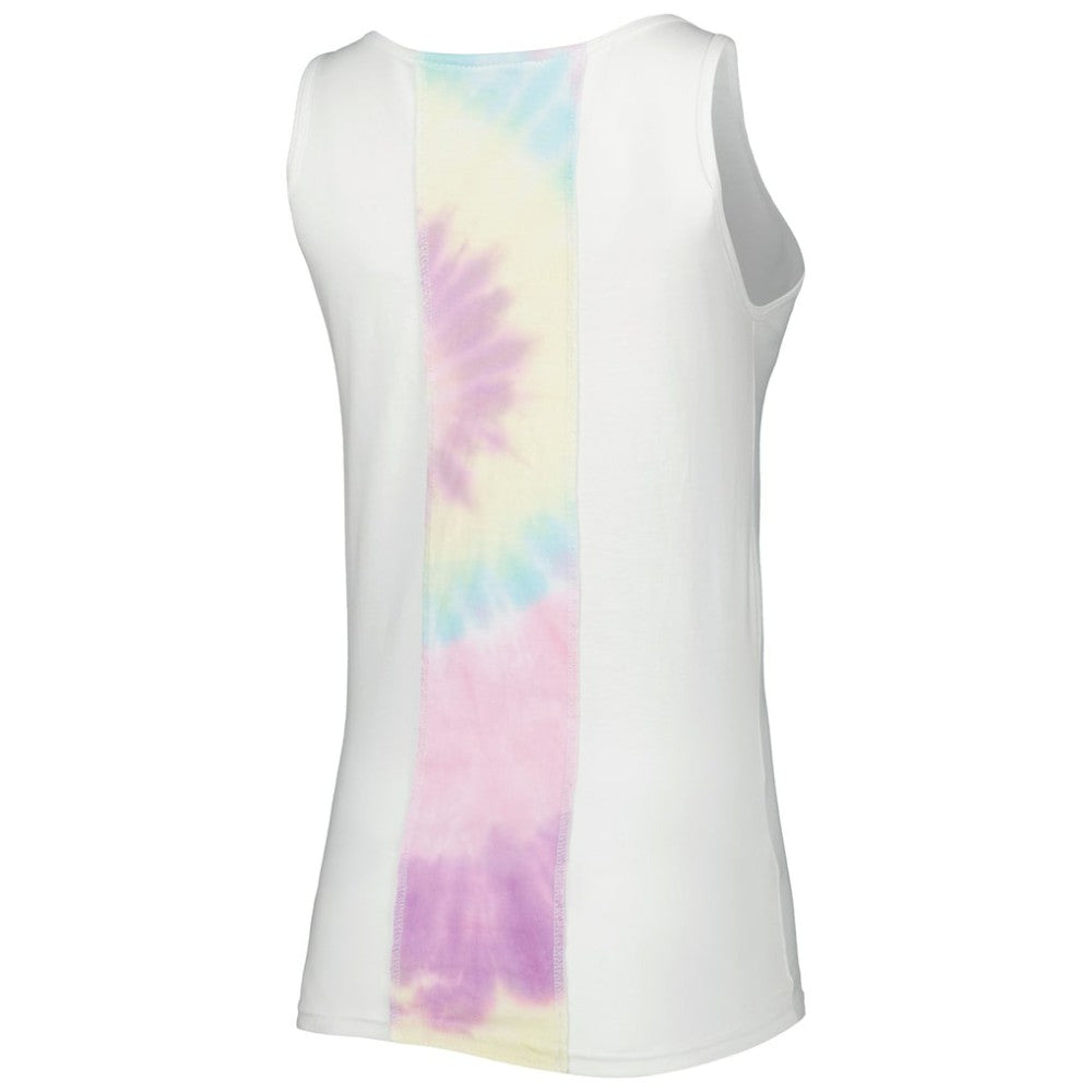Boston Red Sox Refried Apparel Women's Tie-Dye Tank Top - White Tanks