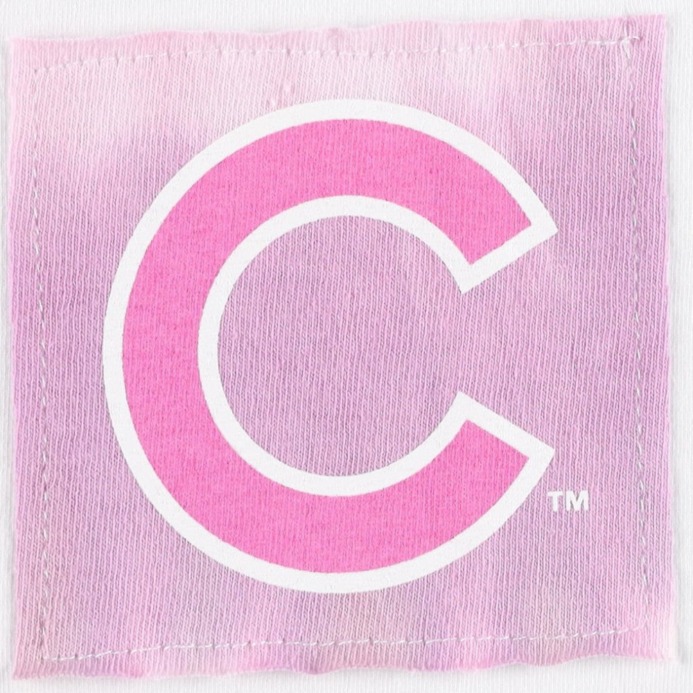 Chicago Cubs Refried Apparel Women's Tie-Dye Tank Top - White Tanks