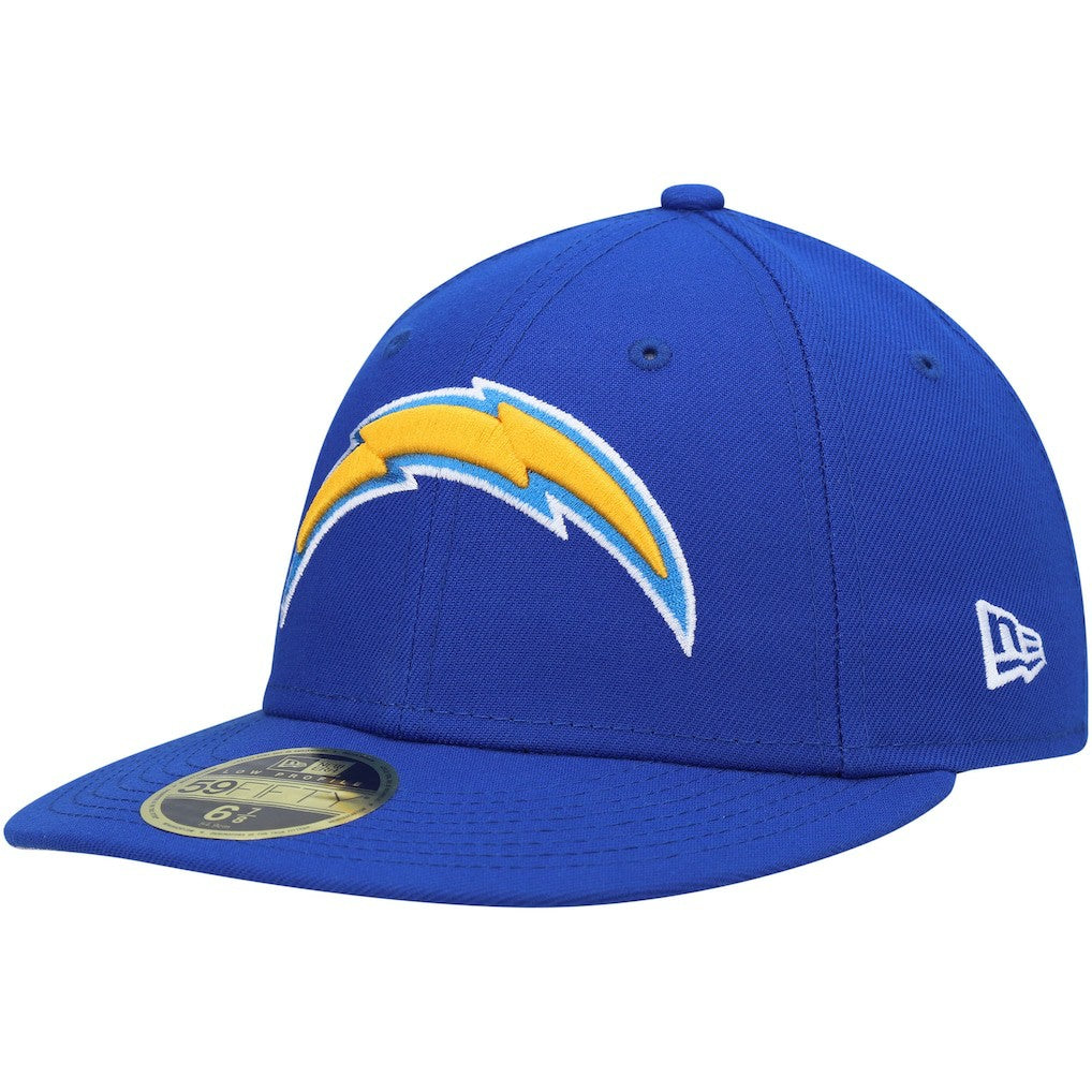 Los Angeles Chargers New Era Logo Omaha Low Profile 59FIFTY Fitted Hat Royal
