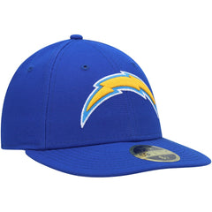 Los Angeles Chargers New Era Logo Omaha Low Profile 59FIFTY Fitted Hat Royal
