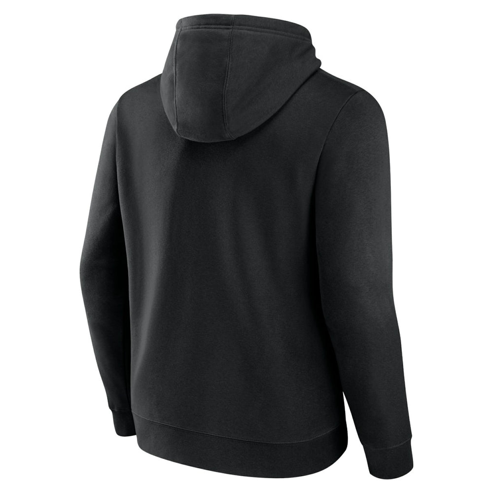 Utah Jazz Hardwood Logo Pullover Hoodie Black