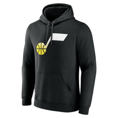 Utah Jazz Gradient Logo Pullover Hoodie Black