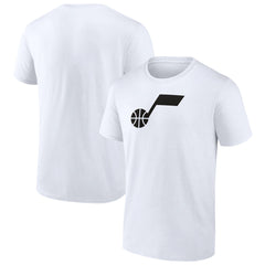 Utah Jazz Solid Primary Logo T-Shirt White