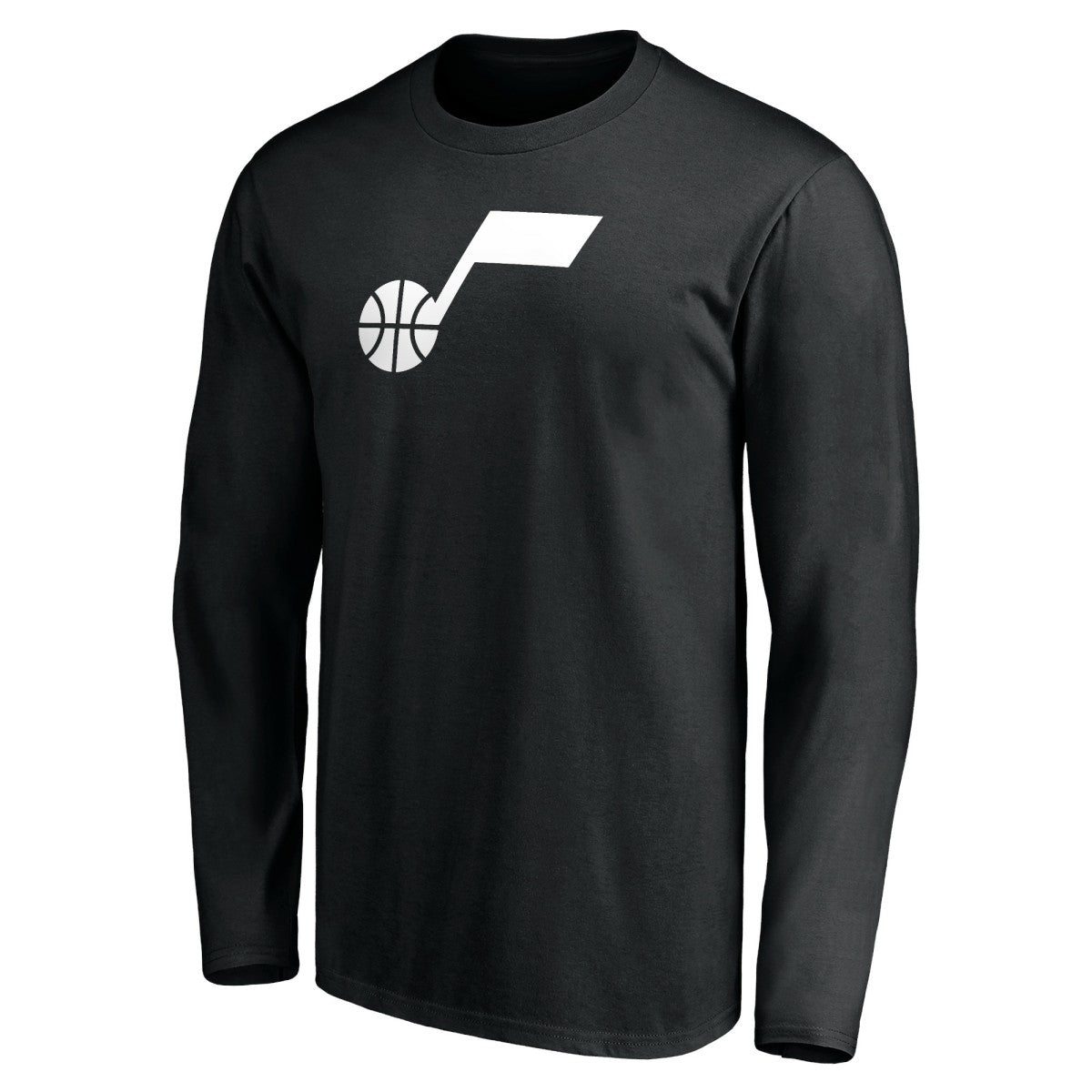 Utah Jazz Primary Logo Team Long Sleeve T-Shirt Black